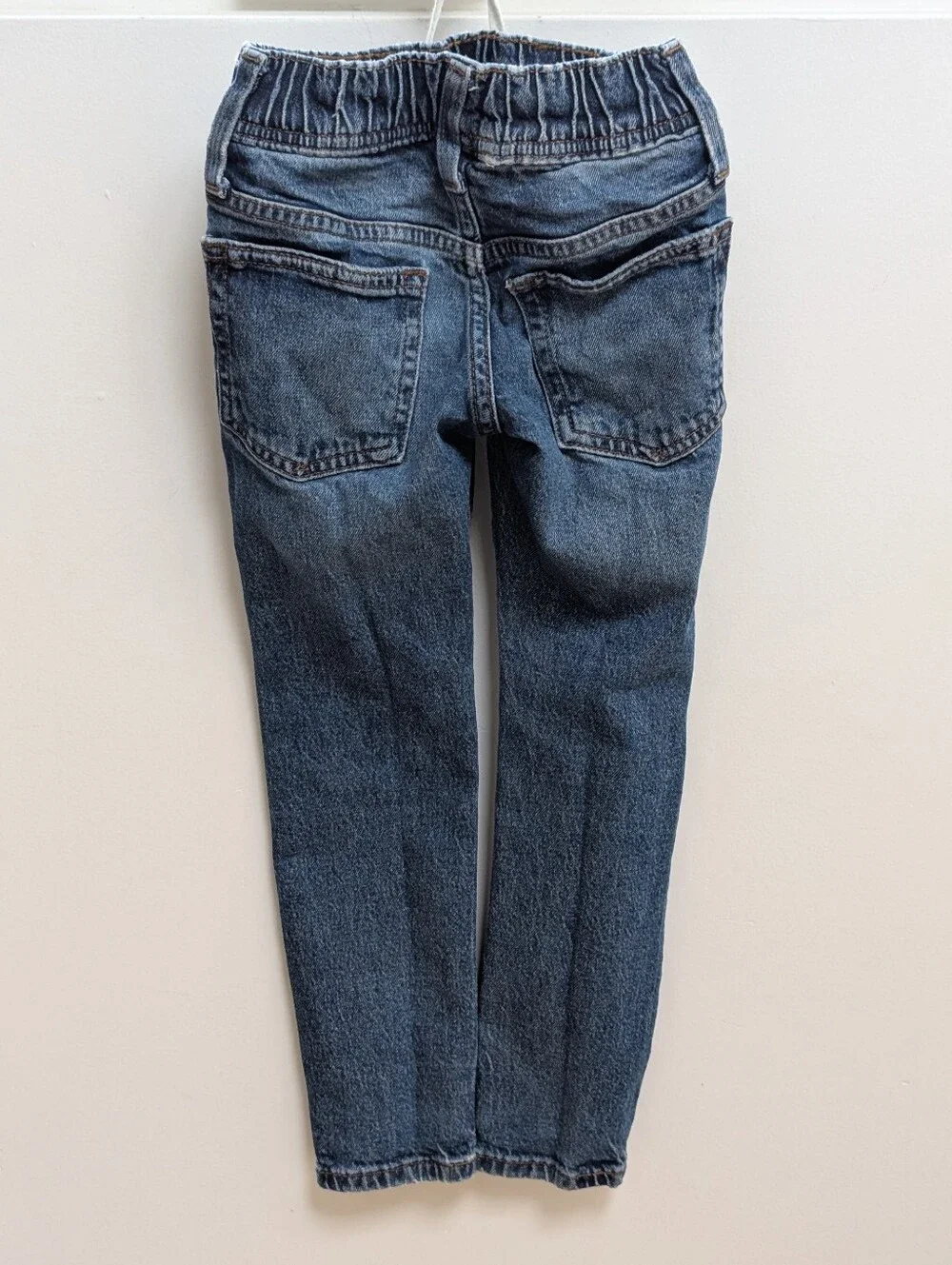 2 Pairs Of GAP Denim Boys Pull On Stretch Slim. Jeans XS 4-5 Years